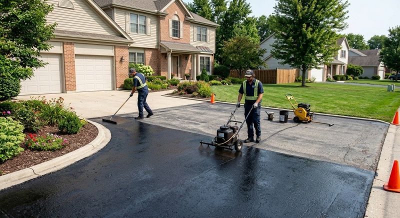 Driveway Sealcoating in Greenville, SC